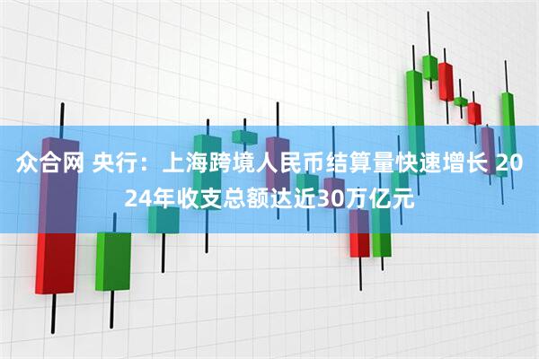 众合网 央行：上海跨境人民币结算量快速增长 2024年收支总额达近30万亿元