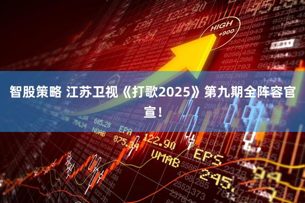 智股策略 江苏卫视《打歌2025》第九期全阵容官宣！